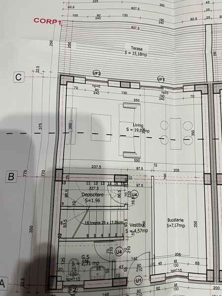 Otopeni, Central, Metrou, comision 0%, vila p+1, 3 si 4 camere, 3 bai,